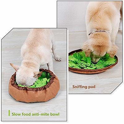 Alibuy Dogs Snuffle Mat Pet Feeding Mats Puppy Sniffing Pad,Cat Doggies  Interactive Puzzle Toys for Multiple Breeds Encourages Natural Foraging