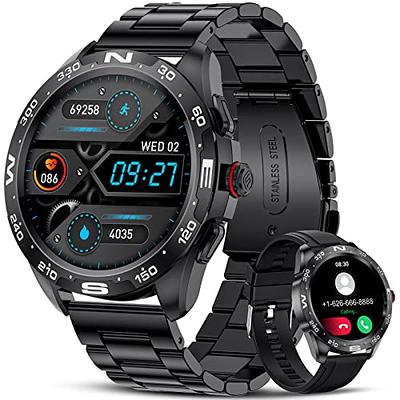 C21 Alexa Smart Watch(Calls/Bluetooth/Email) for Men Women, Sleep Heart  Rate Blood Oxygen Monitor for Android & iPhone Smartwatches, 60+ Sport  Modes