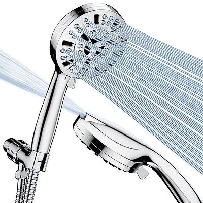 Shower Head with Handheld High Pressure-Full Body Coverage Powerful Rain  Showerhead Extra 60 Long Hose and Adjustable Brass Joint Holder- The  Perfect Detachable Heads for Bathroom Upgrade 