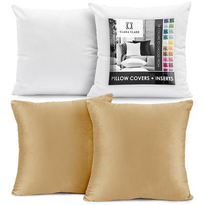 FavriQ 18 x 18 Throw Pillow Inserts with 100% cotton cover Square