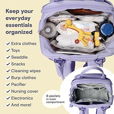 Ticent Diaper Bag Backpack Multifunction Travel Back Pack Large Maternity  Nappy Bag Baby Changing Bags with Stroller Straps, Waterproof and Stylish