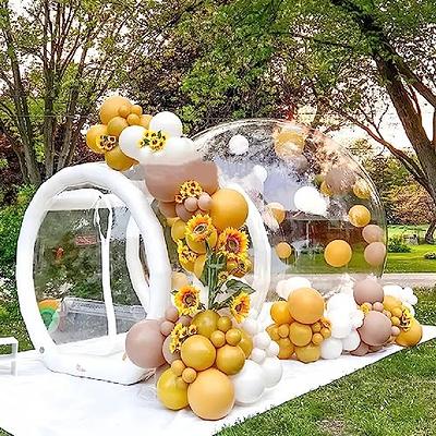 Garden Dome Inflatable Bubble House Bubble Tent Sky Crystal Dome for Kids  Party/Wedding/Home Party/Malls/Parks/Events/Exhibition (10FT Dome+6FT