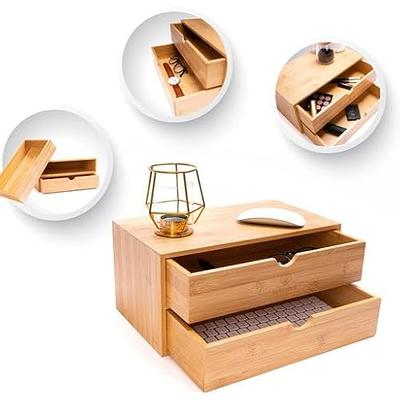 Bamboo Desktop Organizer