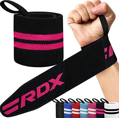 Weight Lifting Wrist Straps by RDX, Wrist Wraps Weight Lifting, Gym Wrist  Straps