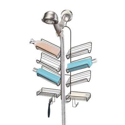 Dracelo Grey Sturdy Tubing Structure Bathroom Hanging Shower Head Caddy  Organizer - Yahoo Shopping