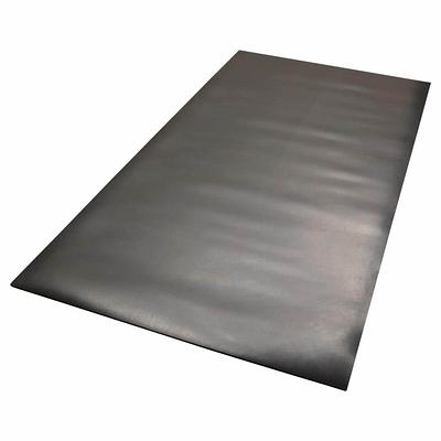 Rubber Cal 20-109 EPDM 1/8 in. x 36 in. x 24 in. Commercial Grade 60A Rubber Sheet - Black