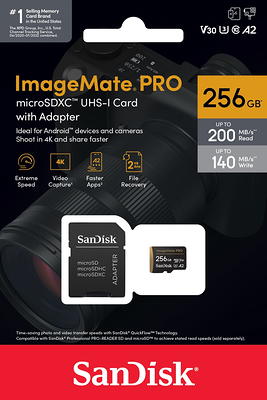 SanDisk 256GB 256G Extreme PRO SD SDXC Card 200MB/s Class 10 UHS-1 U3 4K  Memory