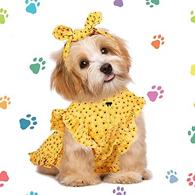 Topkins Dog Dress, Dog Polo Dresses for Small Medium Dogs Girl