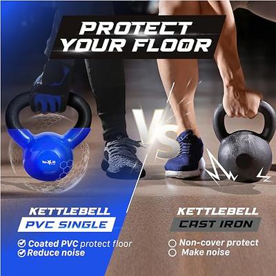 Yes4All Combo Cast Iron Kettlebell Weight Sets – Great for Full