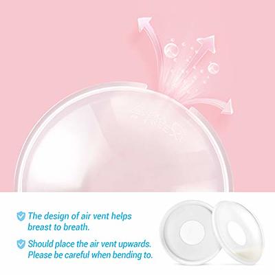 Breast Shells, Nursing Cups, Milk Saver, Protect Sore Nipples for  Breastfeeding, Collect Breastmilk Leaks for Nursing Moms, Soft and Flexible  Silicone