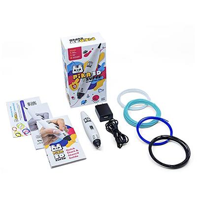 3D Pen with 3 Colors PLA Filament Refills, 3D Printing Pen, Great