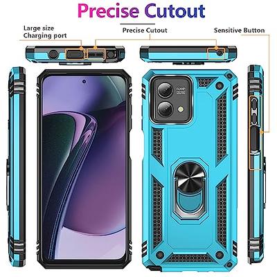 Case for Motorola G Stylus 2023 Case Compatible with Moto G Stylus 2023  Phone Case Cover [with Tempered Glass Screen Protector][Hard PC + Soft