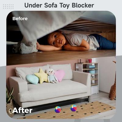 Homaisson Toy Blocker for Under Couch, 4 Packs 78.8 Feet Under