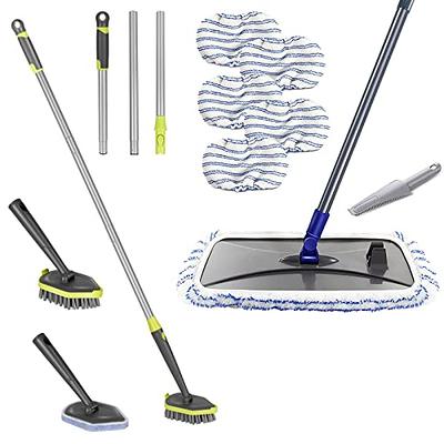 Beyoco Microfiber Spray Mops for Floor Cleaning with 3pcs Reusable Washable  Pads - Flat Floor Mop with Refillable Bottle, Dry Wet Dust Mop with