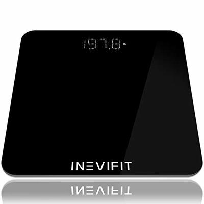 INEVIFIT Bathroom Scale, Highly Accurate Digital Bathroom Body