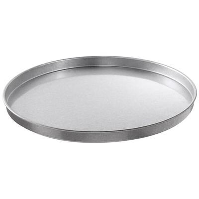 Baker's Mark 8 x 2 Round Straight Sided Glazed Aluminized Steel Cake Pan