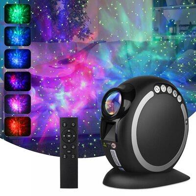 LED Galaxy Projector Starry Night Light Moon Star Sky Nebula