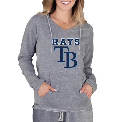 New York Yankees Concepts Sport Women's Mainstream Terry Long Sleeve Hoodie Top - Gray