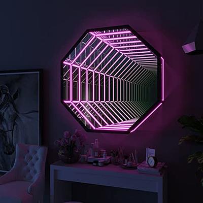 3D Octagon Infinity Mirror Light,Remote Control LED Tunnel Lamp, Creative  Multicolor Decorative Mirror Art Night LightMulti Color Changing Light for  Home Bedroom Living Room Party Bar CAF(Color:30cm) - Yahoo Shopping