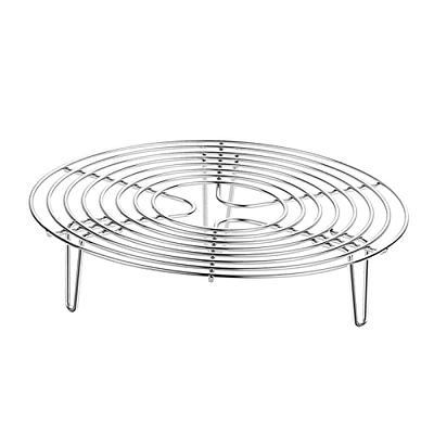 The practicality of the stainless steel round steamer rack