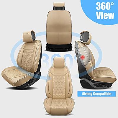 4pcs set purple car seat covers front pairs airbag compatible universal fit  van truck car suv seat cushion auto accessories for women new design