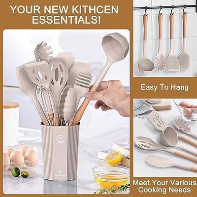 7Pcs Kitchen Utensils Set, Food Grade Silicone Cooking Utensils Set With  Stainless Steel Handle, Non-Stick Heat Resistant Kitchenware Set - Yahoo  Shopping