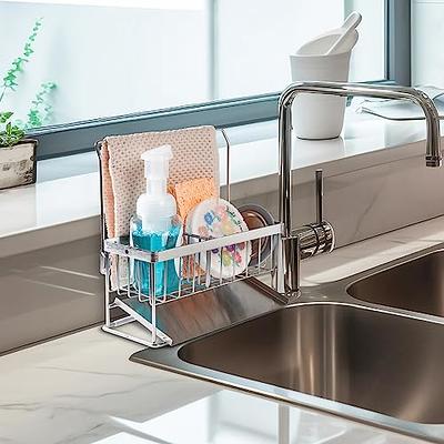 White Steel Under Sink Organizer and Storage