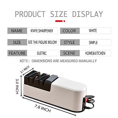 5-In-1 Professional Electric Knife Sharpener for Kitchen Knives, Chef Knife  Sharpener, Scissors Sharpener, Automatic Knife Sharpener, Automatic Angle