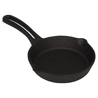 New in Box MOZUVE 6 Inch Cast Iron Skillet, Frying Pan with Drip