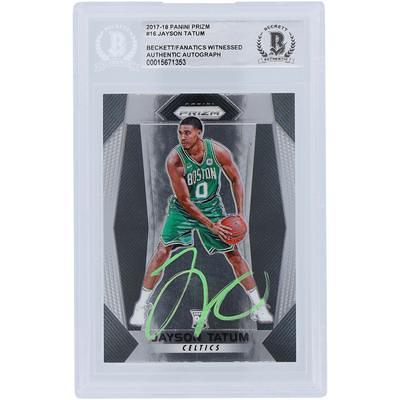 Jayson Tatum Boston Celtics Fanatics Authentic Autographed White