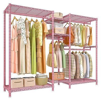 MoNiBloom Heavy Duty Clothes Rack, Clothing Rack for Hanging