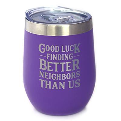 Best Neighbor Ever - Insulated Coffee Tumbler Cup with Sliding Lid - S -  bevvee