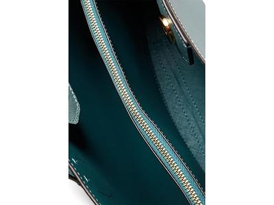 Kate Spade Small Bleecker Saffiano Leather Crossbody Bag in Green