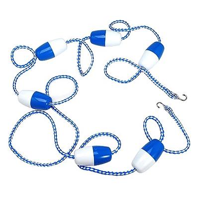 Nayciiy Swimming Pool Safety Rope Float Lane Divider with 2 Pre