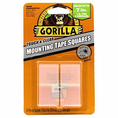 Gorilla Tough & Clear Double-Sided Mounting Tape, 60 Roll/ Model 6065201