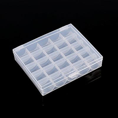 2 Pcs 46 Grids Sewing Organizer, Double Sided Thread Box Storage Clear  Plastic Thread Holder Portable Thread Organizer Box for Embroidery and Sewing  Threads, Embroidery Floss, Crafts, Small Toys - Yahoo Shopping