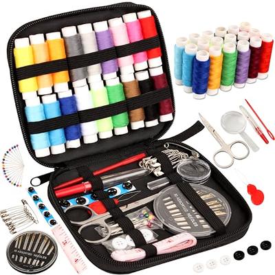 27pcs Portable Sewing Kit Gifts with Case for Grandma Mom Kids