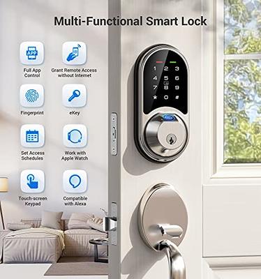 Veise Smart Lock, Fingerprint Door Lock, 7-in-1 Keyless Entry Door
