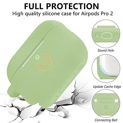 KOUJAON for Airpods Pro 2nd Generation Case Cover 2022, Soft Silicone Skin  Case Cover with Bracelet Keychain Cute Apple Airpods Pro 2 Cover for Women  Girls (Cow) - Yahoo Shopping