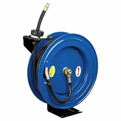 Central Pneumatic 100 ft. Manual Steel Air Hose Reel - Yahoo Shopping