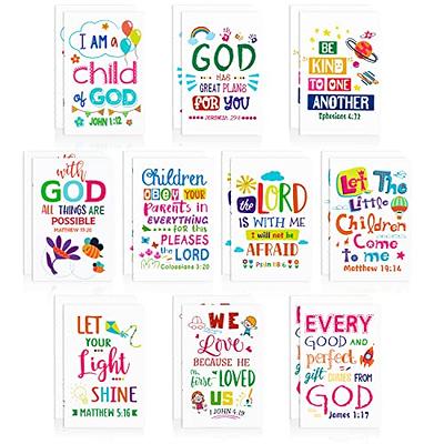 Inspirational Faith Notecards, Stationery, 12 Pieces