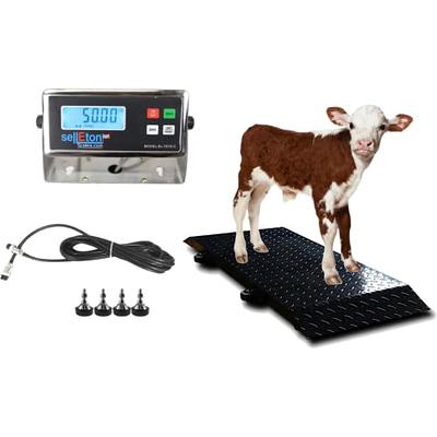 SL-929 Livestock & Cattle Alleyway Vet Scales, 5000 LBS X 1 LB