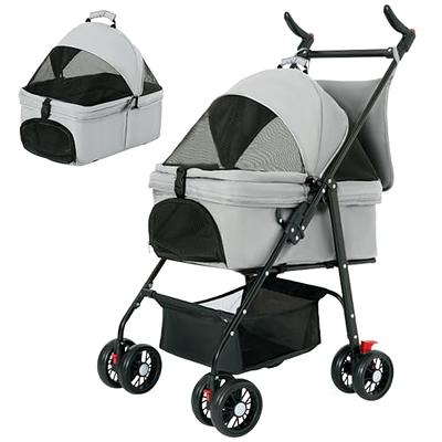 Pet and Pets by Petique Double Decker Pet Stroller for Dog, Cat, Small  Animal – Petique, Inc.