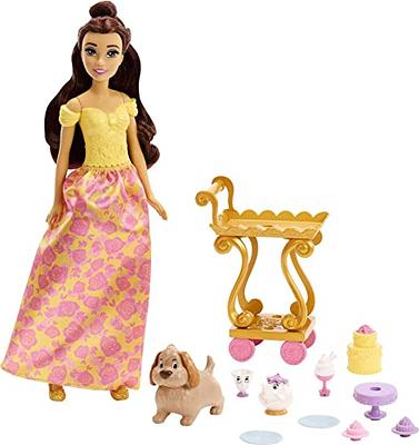  Mattel Disney Princess Toys, Belle Stackable Castle