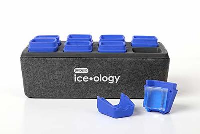  Tovolo King Cube Ice Mold System, Crystal Clear