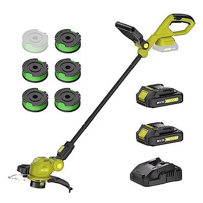 Berserker 20V 12 Cordless String Trimmer 2.0Ah Battery Powered and Fast  Charger Included, 2-in-1 Compact Weed Wacker Eaters and Edger with Support