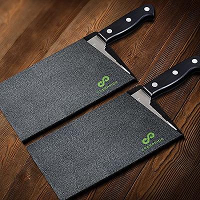 EVERPRIDE 6 Inch & 8 Inch Chef Knife Edge Guards Set (2-Piece Set