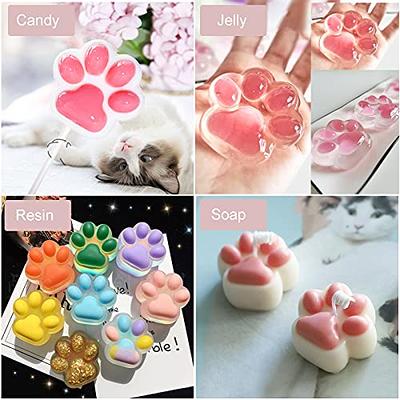 3 Pack Silicone Molds Puppy Dog Paw and Dog Bone Silicone Dog Treat Molds  for Baking Chocolate,Candy,Jelly,Ice Cube,Dog Treats 
