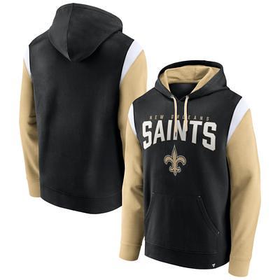 Men's Nike Black New Orleans Saints Fan Gear Primary Logo Therma  Performance Pullover Hoodie