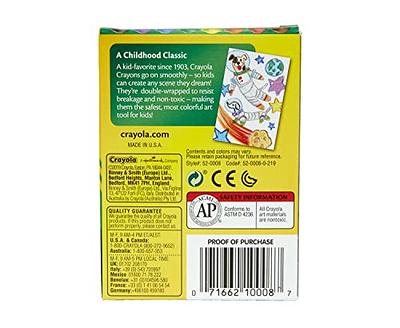 Crayola Classic Color Pack Crayons, Tuck Box, 8 Colors
